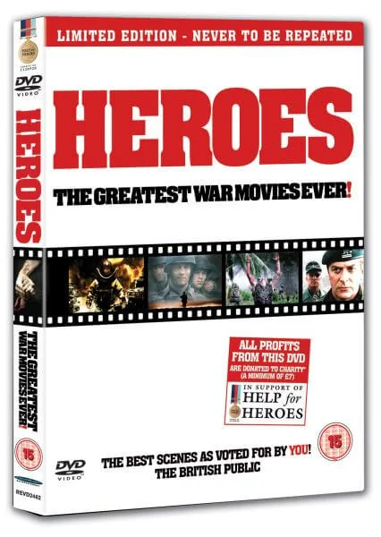 Heroes: The Greatest War Movies Ever! (Help for Heroes Charity DVD) Image 1