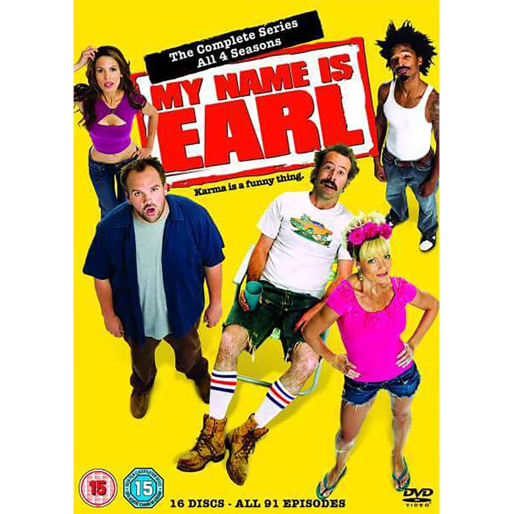 My Name Is Earl - Series 1-4 - Complete Image 1