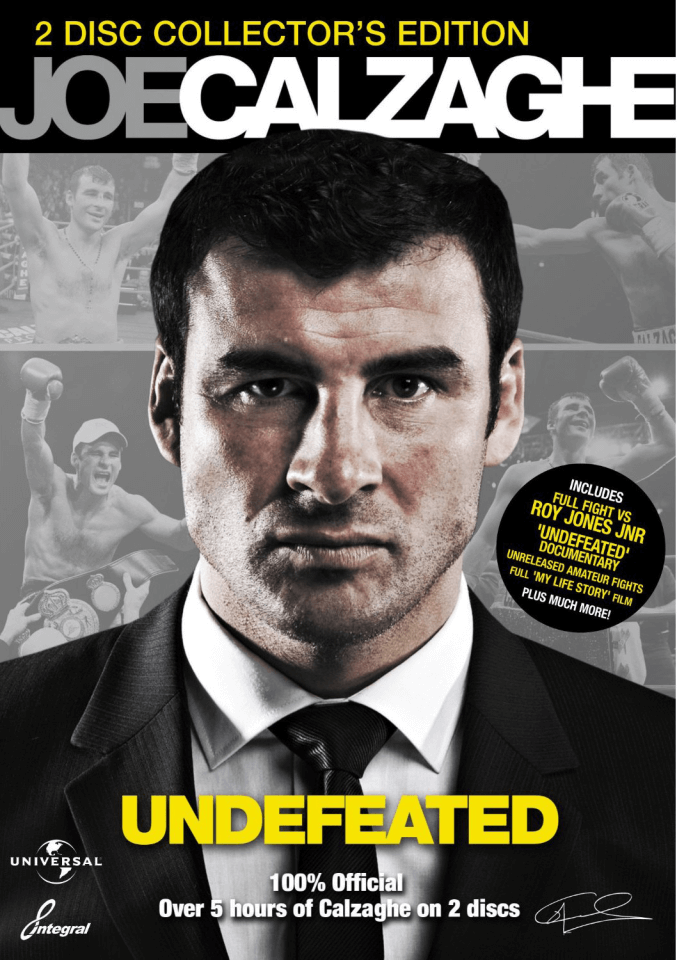Joe Calzaghe - Undefeated Image 1