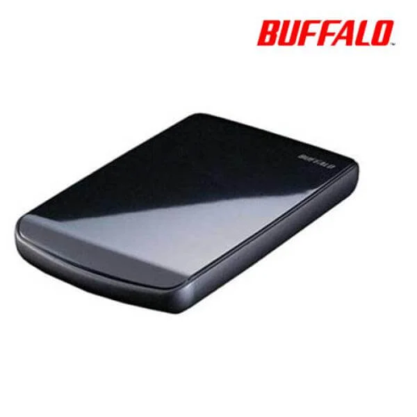 Buffalo Ministation Lite 500GB Portable USB 2.0 Hard Drive - Black Image 1