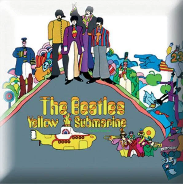 Beatles Yellow Sub Album Pin Badge Image 1