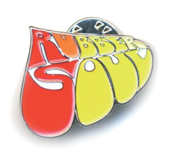 Beatles Rubber Soul Pin Badge Image 1