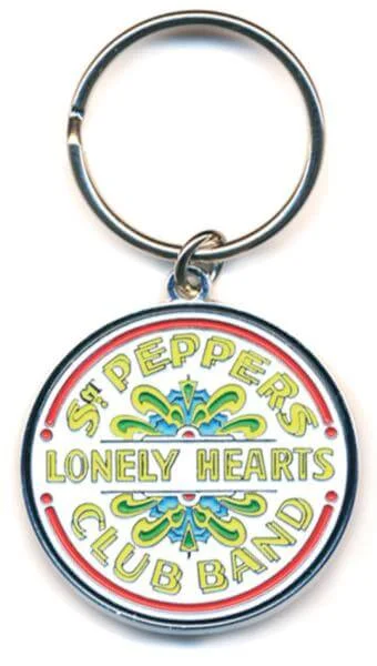 Beatles Sgt Pepper Keyring Image 1