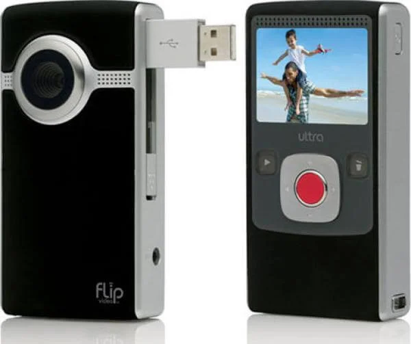 FLIP Video Ultra 2 Mini Camcorder - Black Image 1