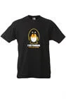 I Like Penguins - Actually I Like All Fat Birds T-Shirt - Black - S - Black Image 1
