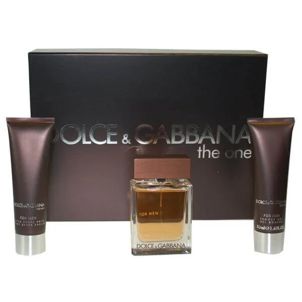 Dolce&Gabbana - The One for Men Gift Set (50ml Eau de Parfum with After Shave Balm and Shower Gel) Image 1