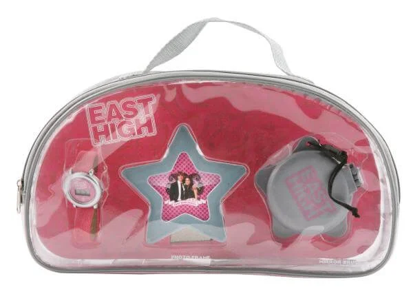High School Musical 3 LCD Watch, Alarm, Hairbrush Gift Set Image 1