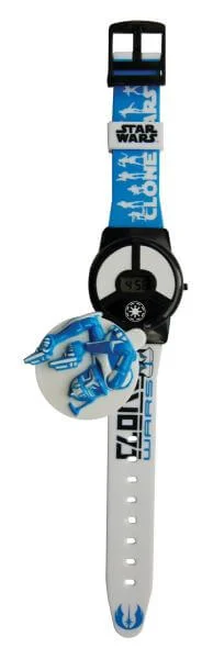 Clone Wars Action Sound LCD Watch Image 1