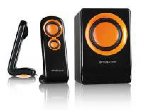 SPEEDLINK Vivente 2.1 Subwoof Speaker System - Black/Orange Image 1