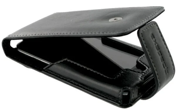 Exspect iPod Touch 2g Leather Protective Case - Black Image 1