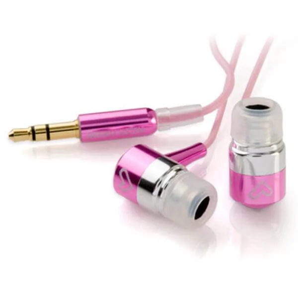 ENERGY SISTEM Energy E311 Pink In-Ear Headphones & Necklace Image 1