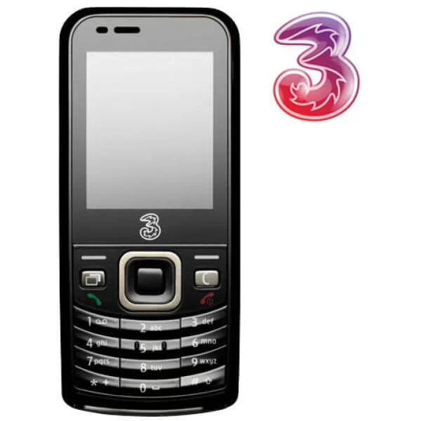 ZTE F102 3G Skype Mobile Phone on Three Network Image 1