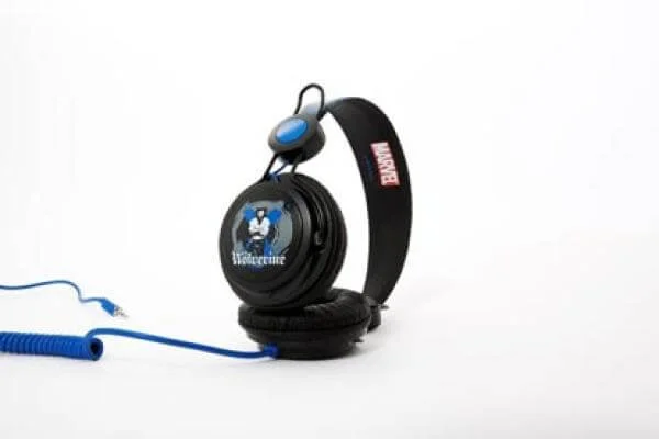 Coloud Marvel Headphones - Wolverine Black / Blue Image 1