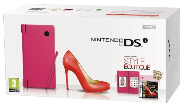 Nintendo DSi Pink (Including Style Boutique) Image 1
