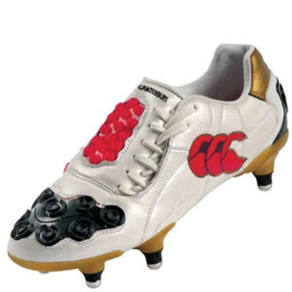 Canterbury Zygo Elite SI Rugby Boot - 7 - White Image 1