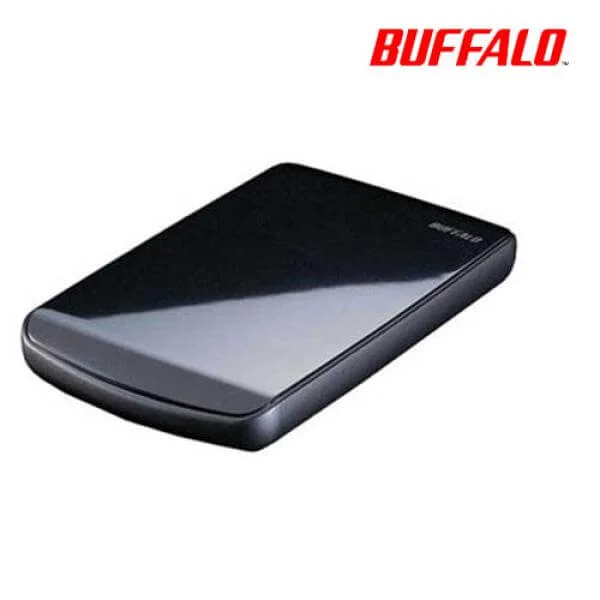 Buffalo MiniStation Lite 640GB Portable USB 2.0 Hard Drive Black Image 1