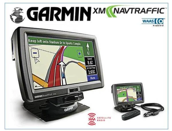 Garmin Street Pilot 7200, 7 Inch Widescreen, UK & Western Europe Maps Image 1
