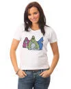 Women's Gorillaz T - Shirt - White - S - Black Image 1