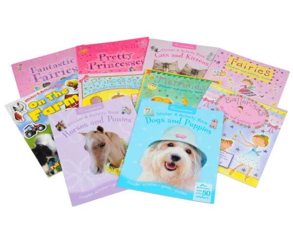 Girls Activity Pack x 10 Titles Image 1