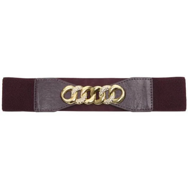 Max C diamante link detail waisted belt Image 1
