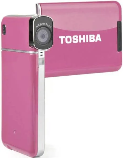 Toshiba Camileo S20 Camcorder - Pink Image 1