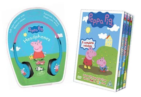 Peppa Pig DVD With Headphones Image 1