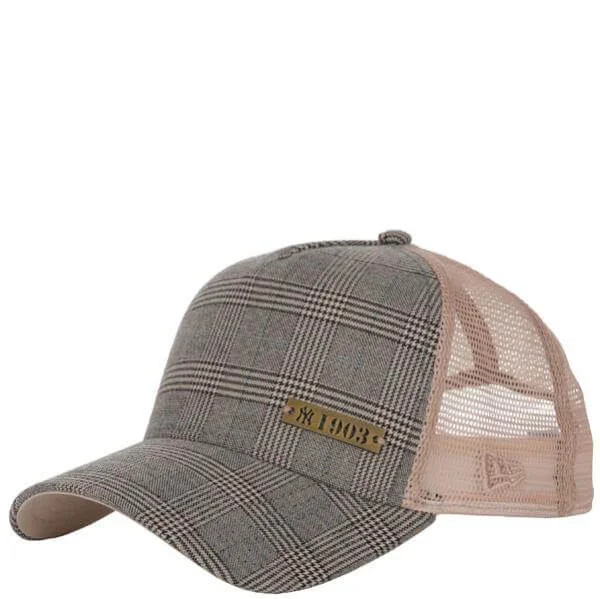 NY Yankees MLB Check Baseball Cap - One Size Image 1