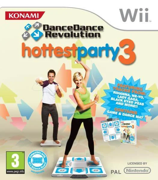 Dance Dance Revolution: Hottest Party 3 (with Dancemat) Image 1