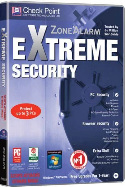 ZoneAlarm Extreme Security Image 1