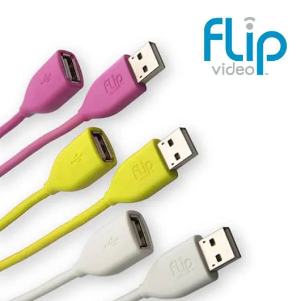 Flip Video USB Cables - 3 Pack Image 1