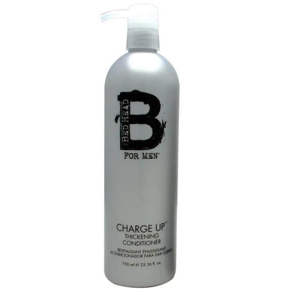 TIGI B For Men Charge Up Thickening Conditioner Tween (750ml) Image 1