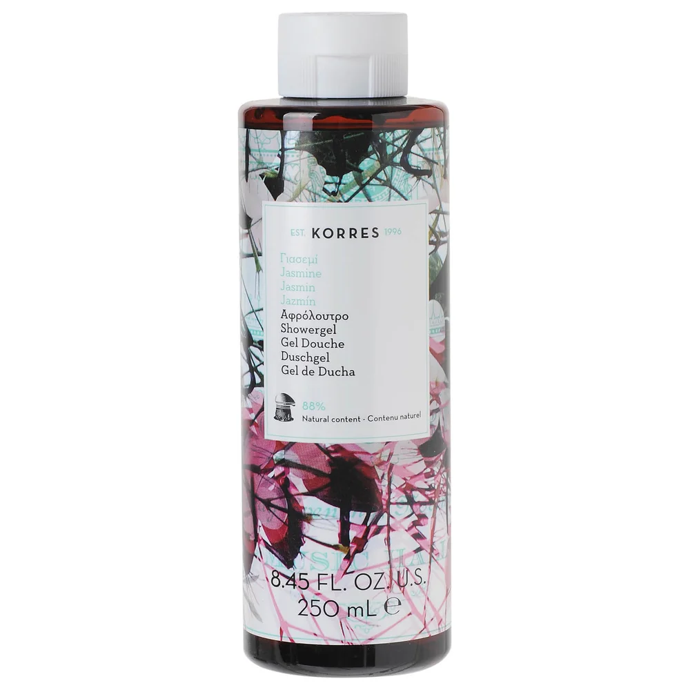 KORRES Natural Jasmine Shower Gel 250ml Image 1