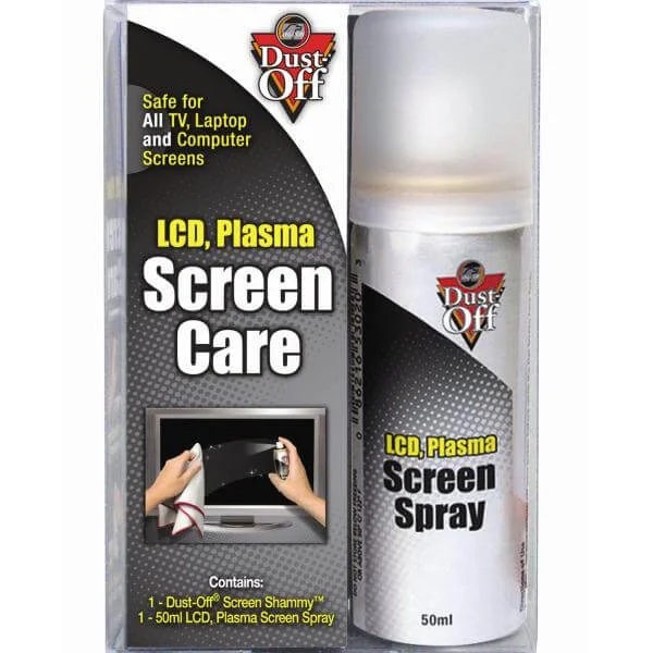Dust-Off Plasma/LCD Screen Care Kit - 50ml Image 1