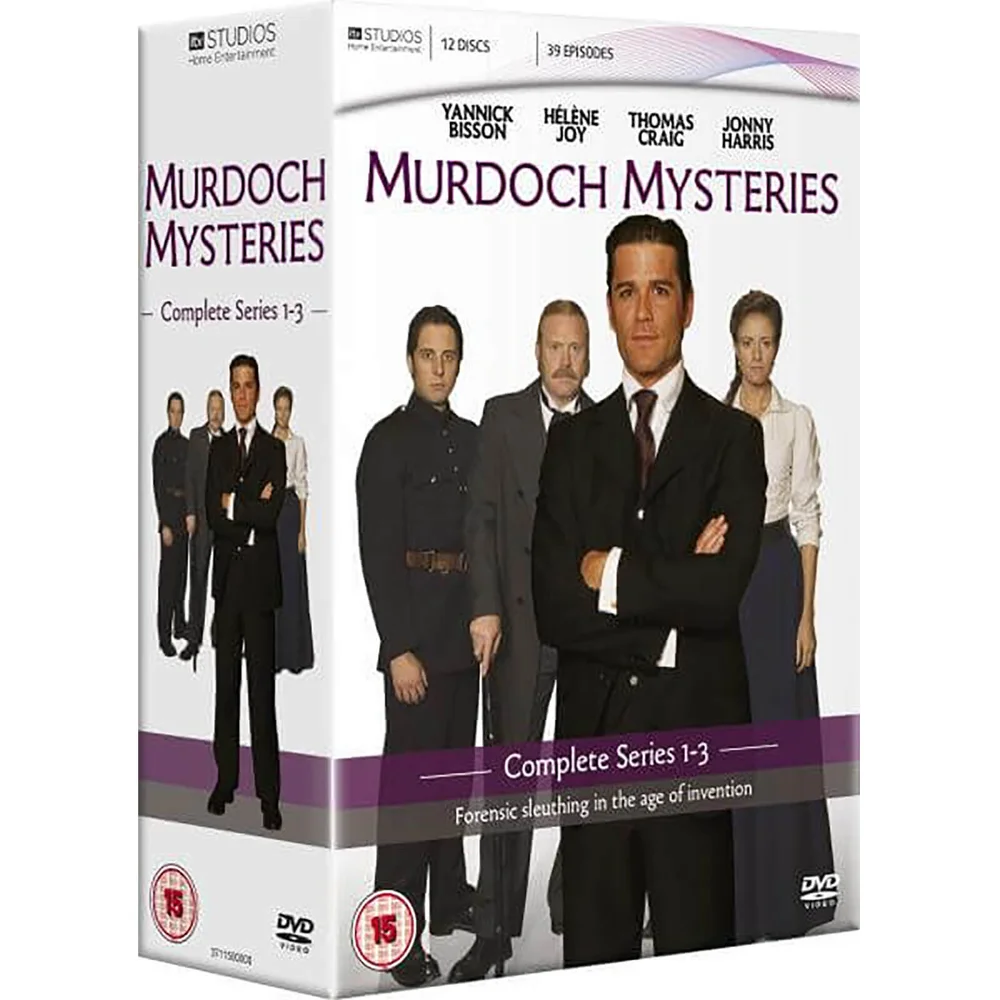 Murdoch Mysteries: Series 1, 2 & 3 Image 1