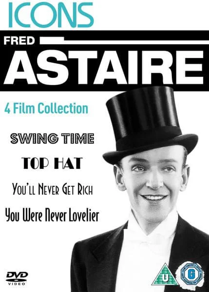 Fred Astaire: Swing Time/Top Hat/You'll Never Get Rich/You Were Never Lovelier Image 1