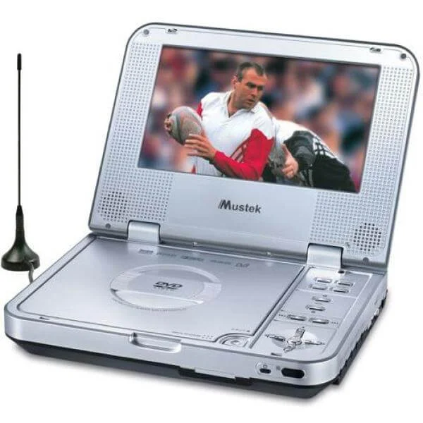 Mustek MP70D 7'' LCD TV/DVD Player with DVB-T Tuner Image 1