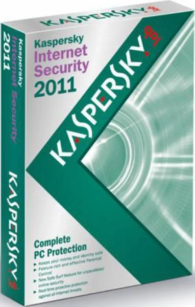 Kaspersky Internet Security 2011 3 Users 1 Year Retail DVD box (UK) Image 1