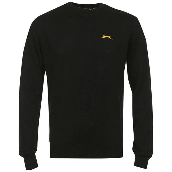 Slazenger Men's Birkdale Jumper - S - Black Image 1