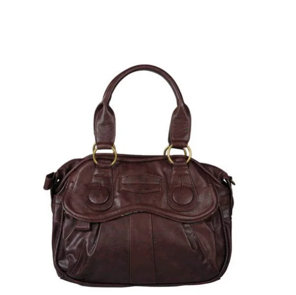 Nica Nemo bowling bag- chocolate Image 1