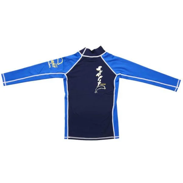 Jakabel Surfit UVP Long Sleeve Top - Blue - S (2-3 yrs) - Blue Image 1