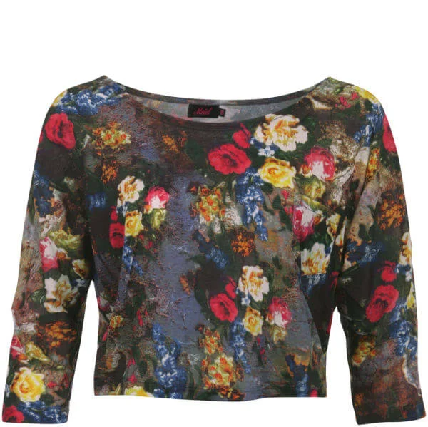 Motel Women's Carly Crop T-Shirt - Wallflower - M Image 1
