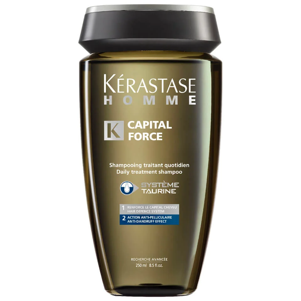 Kérastase Homme Captial Force Anti-Dandruff Shampoo (250ml) Image 1