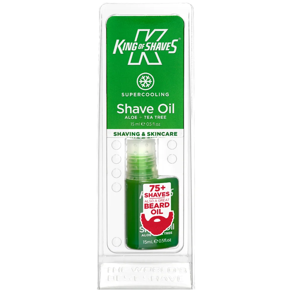 King of Shaves Alpha Shave Oil Cooling 15ml Image 1