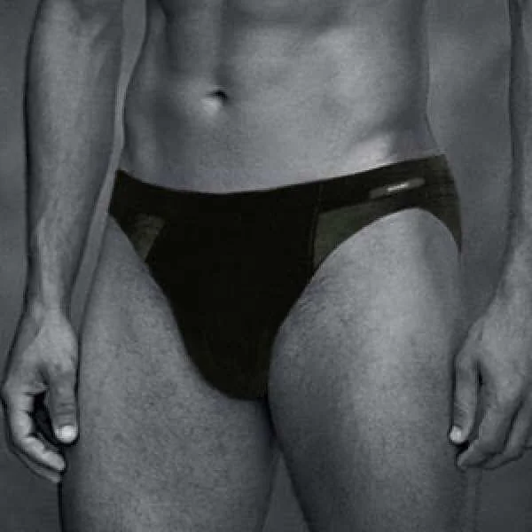 Hanro Cotton Sensation Brief - M - Black Image 1