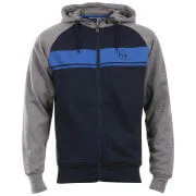 Men's Sergio Tacchini Hooded Top - Heather - S - Heather Image 1