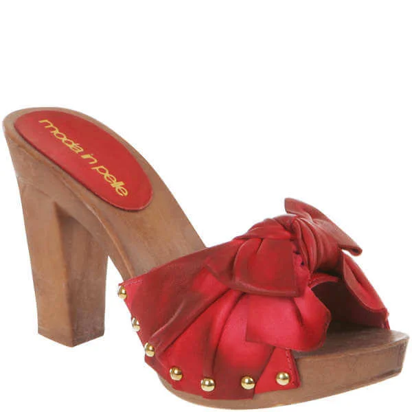Moda In Pelle Women's Lancer Shoes - Red - 3 - Red Image 1