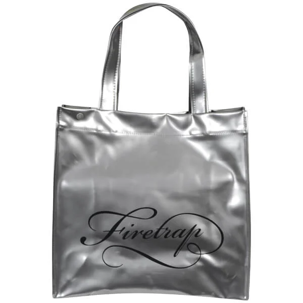 Firetrap Women's Vain Logo Front PVC Tote Bag Image 1