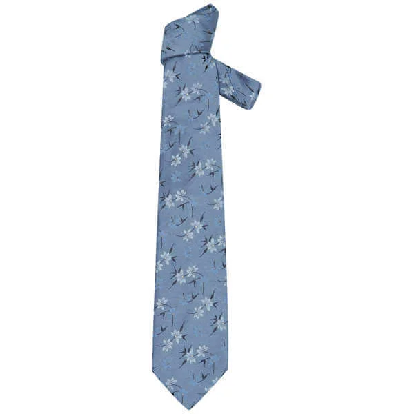 Hugo Boss Men's Tie Bt93 11075 - Blue Image 1