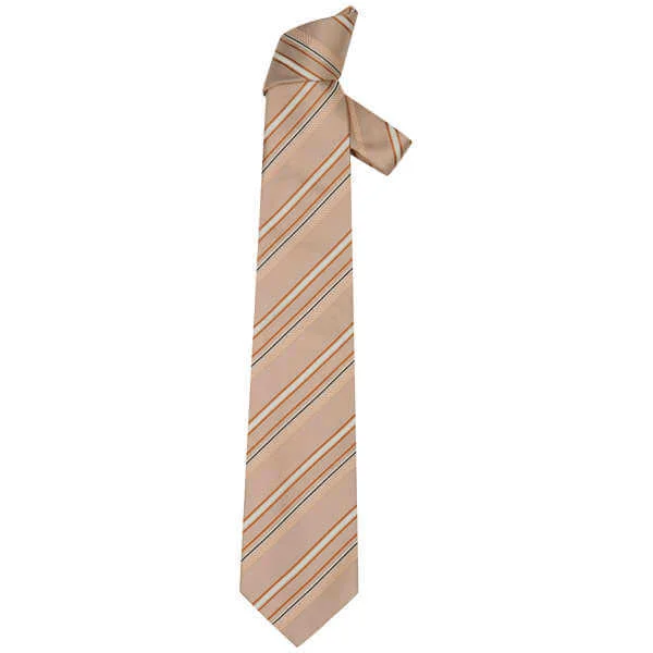 Hugo Boss Men's Tie Bt93 11007 - Apricot Image 1