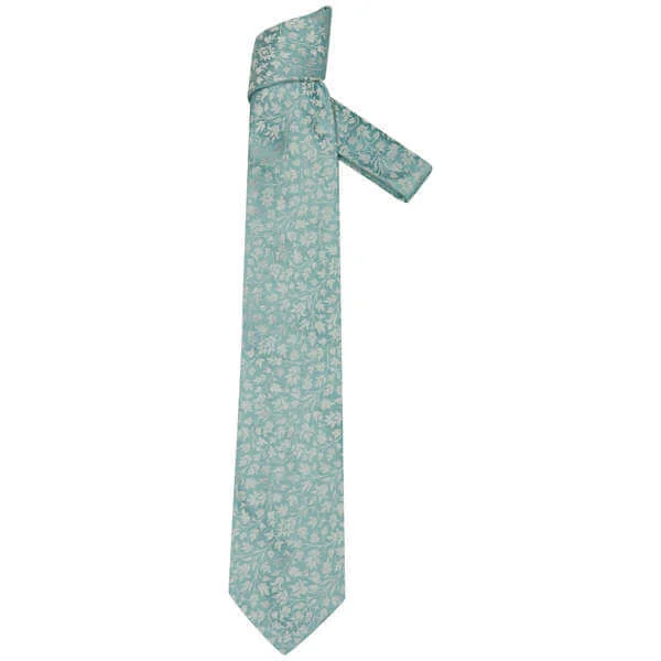 Hugo Boss Men's Tie Bt93 11093 - Turquoise Image 1